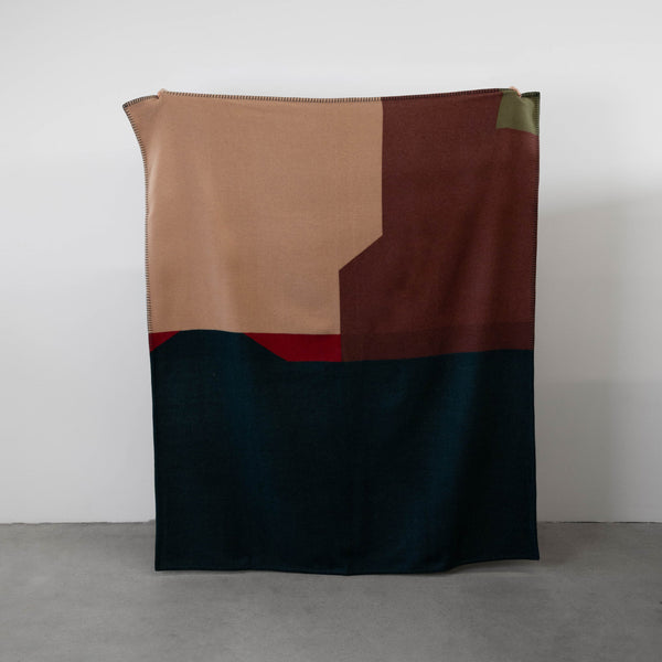 CITTA Blanket | Moss Green Textiles 