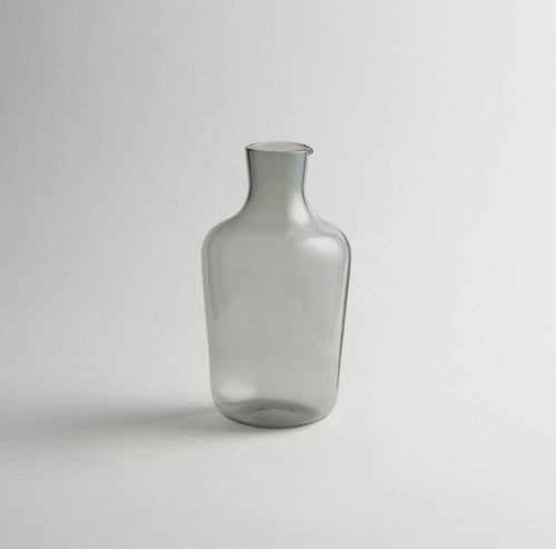 Commune Carafe | Fog Grey Glassware 