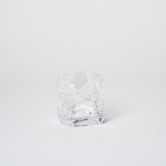 Crumple Old Fashioned Glass | Set of 2_Makoto Komatsu_201-52-1995-197ClearOS | Obakki