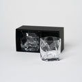 Crumple Old Fashioned Glass | Set of 2_Makoto Komatsu_201-52-1995-197ClearOS | Obakki