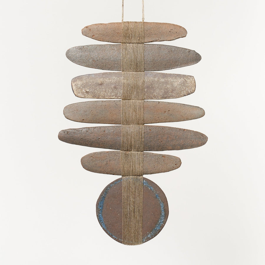 Earthenware Wall Hanging | XXV - II_Amy Dov_201-75-0791-685CHUBROS | Obakki