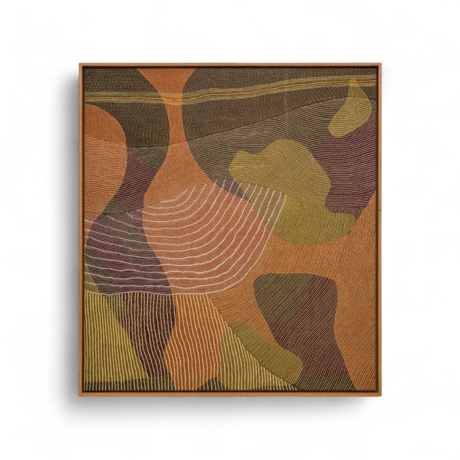 Embroidered Tapestry | Ruchiphala_Morii_201-75-1492-760RuchiphalaNo Frame | Obakki