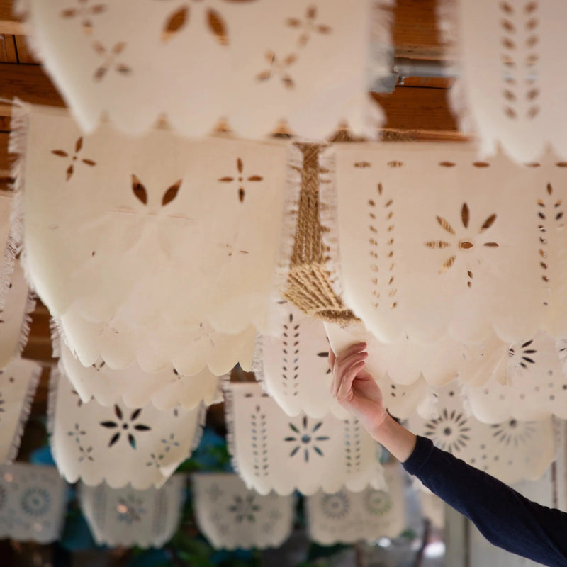 Fabric Papel Garland Wall Hangings 
