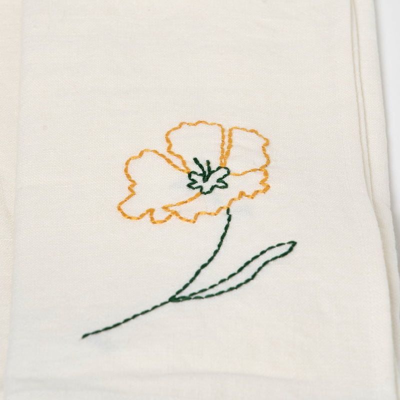 Fleurs Romantiques Table Napkins | Set of 4 Table Linens Souci 