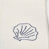 Fruits De Mer Table Napkins | Set of 4 Table Linens Coquille Saint-Jacques 