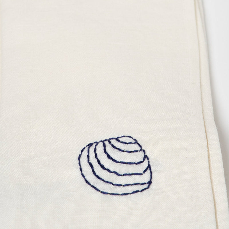 Fruits De Mer Table Napkins | Set of 4 Table Linens Palourde 