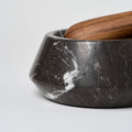 Holbox Mortar and Pestle | Black_Ayres_201-71-0868-156BlackMarbleOS | Obakki