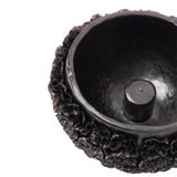 Imperfect Beeswax Candle Bowl | Black Candles 