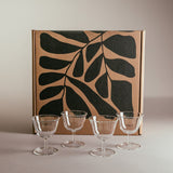 Italian Gift Box - The Rosetta Sour Set Glassware 