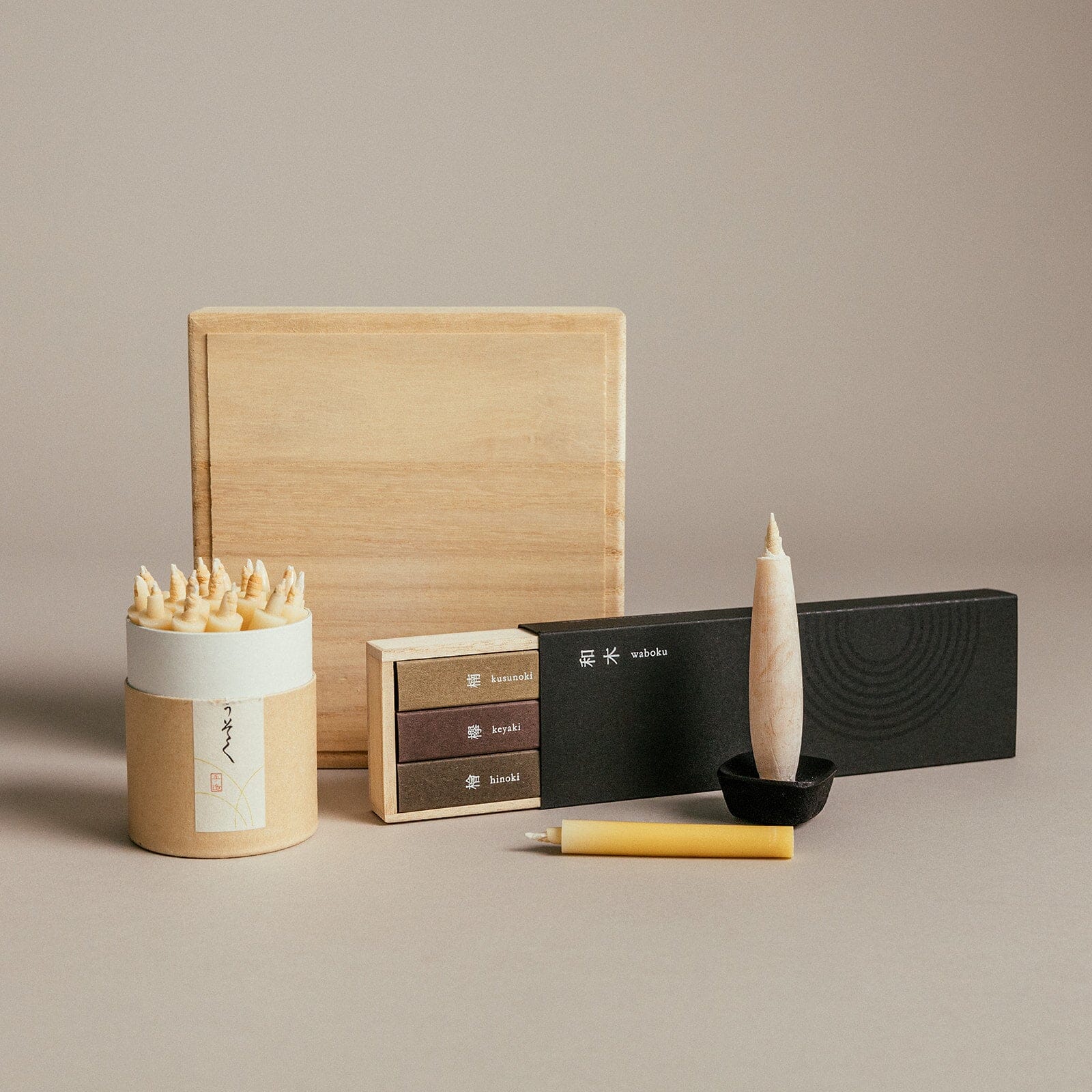 Japanese Gift Box - The Contemplation Set Incense 