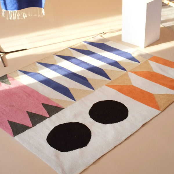 Land 01 | Handwoven Wool Rug Rugs 3.28' x 4.92' 