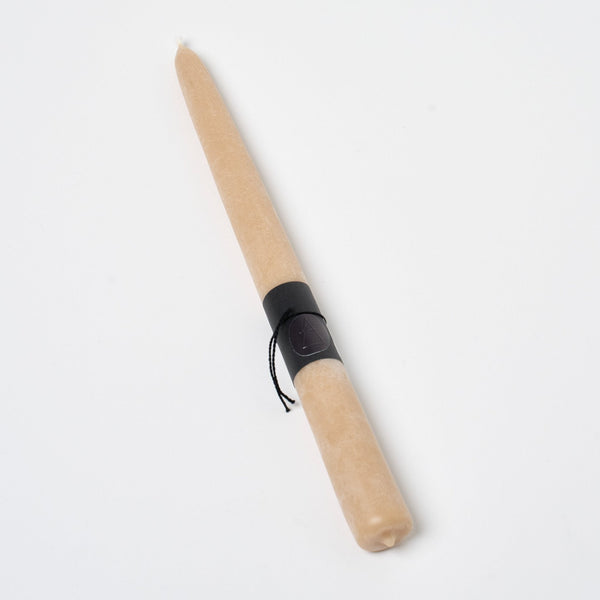 Large Taper Candle | Unscented Yellow Candles 