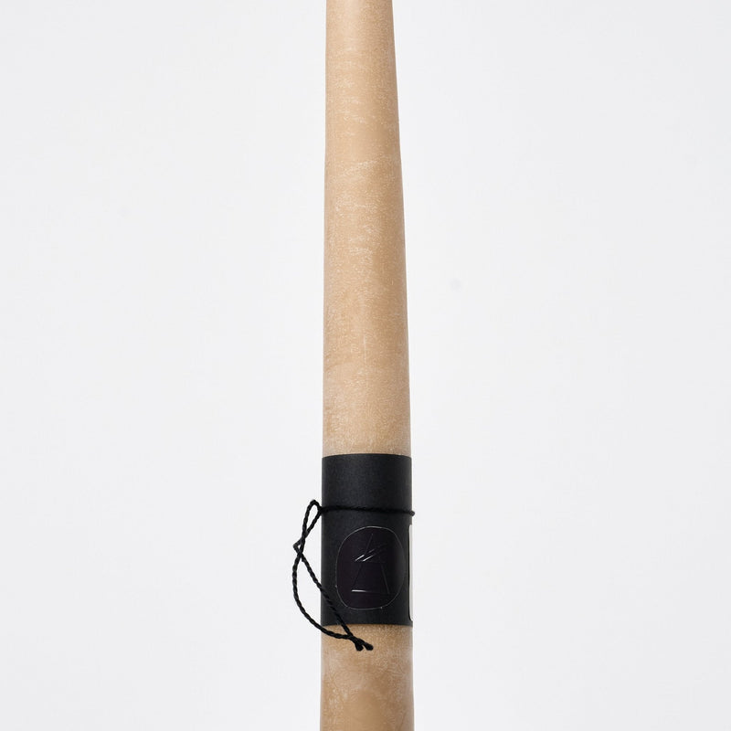 Large Taper Candle | Unscented Yellow Candles 