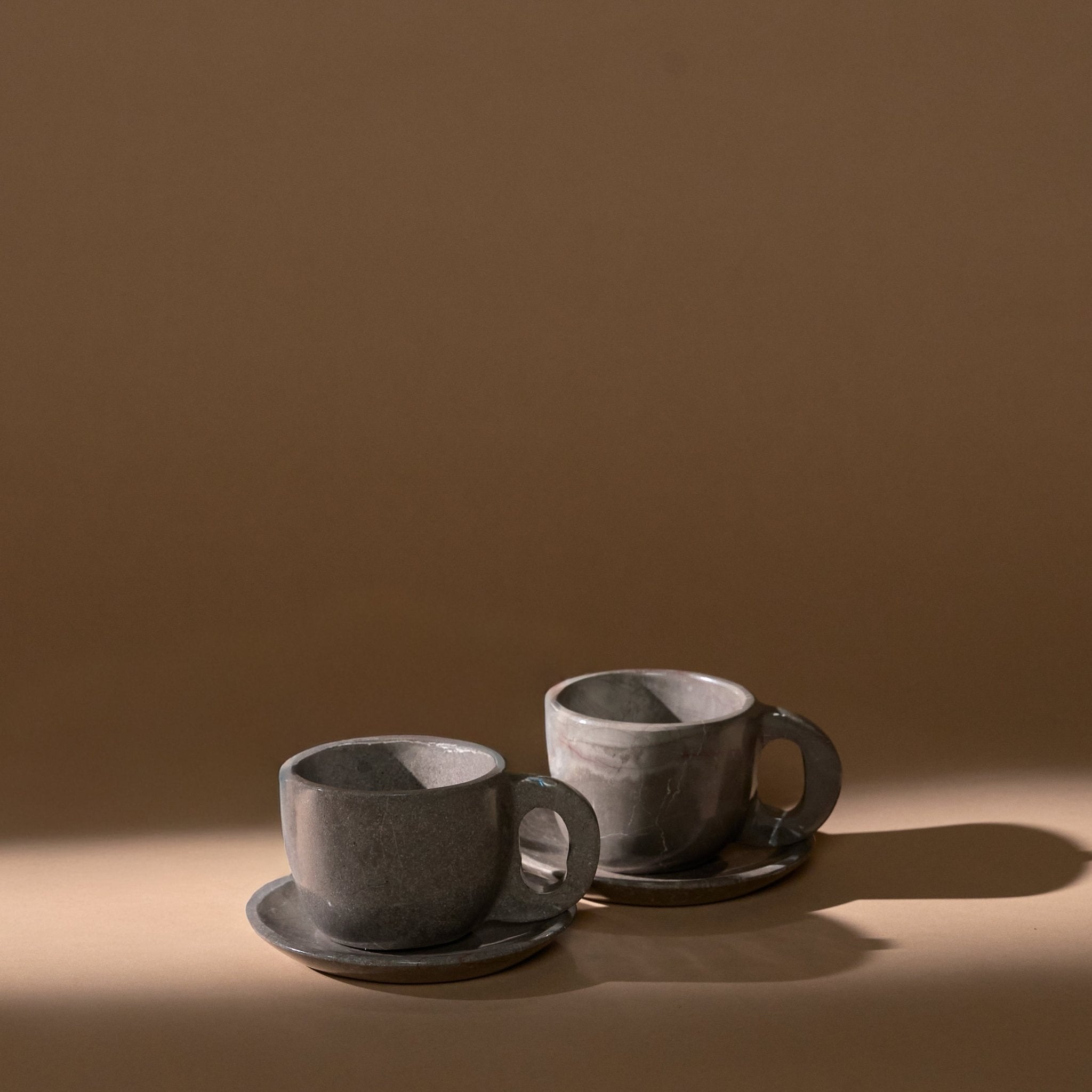 Marble Mug + Saucer | Set of 2 Vases + Planters 