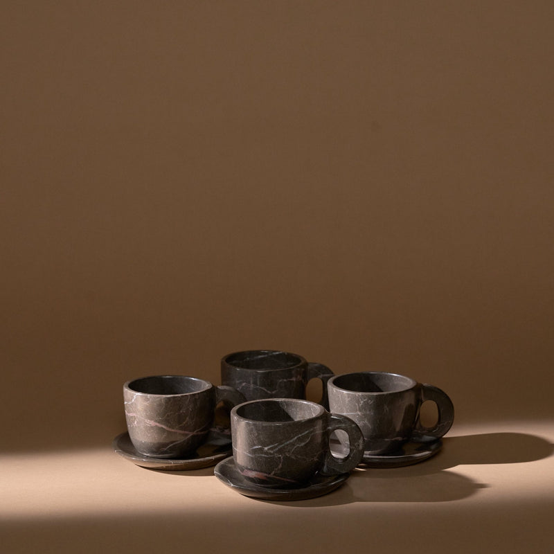 Marble Mug + Saucer Vases + Planters 