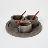 Marble Sauce Dish | Set of 3 Vases + Planters 