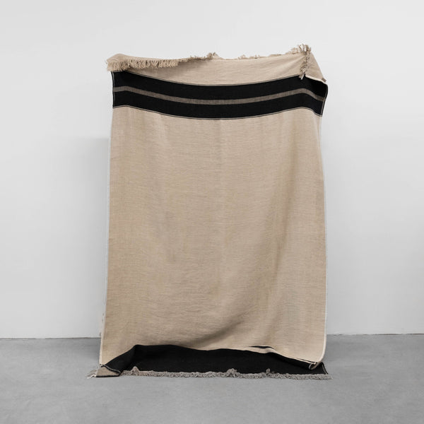 Marshall Blanket | Multi Stripe Textiles 