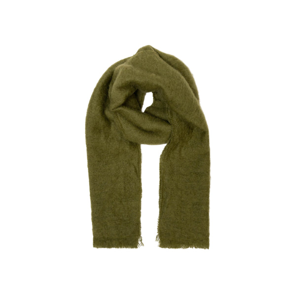 Mohair Scarf | Green Rugs 