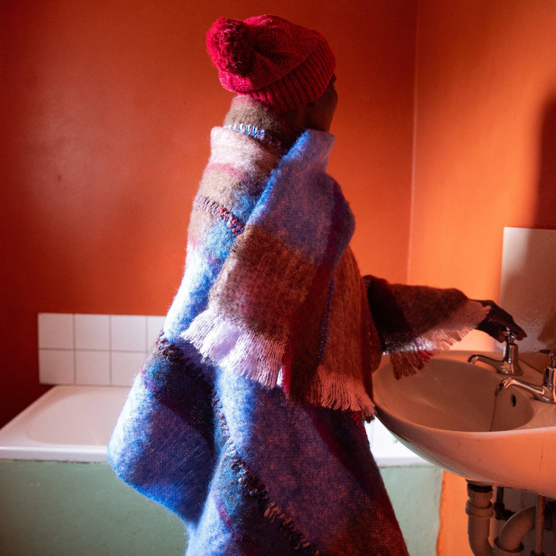 Mohair Scarf | Tekkie Rugs 