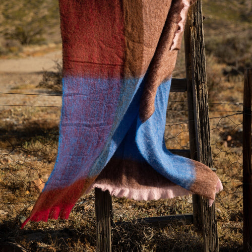 Mohair Scarf | Tekkie Rugs 