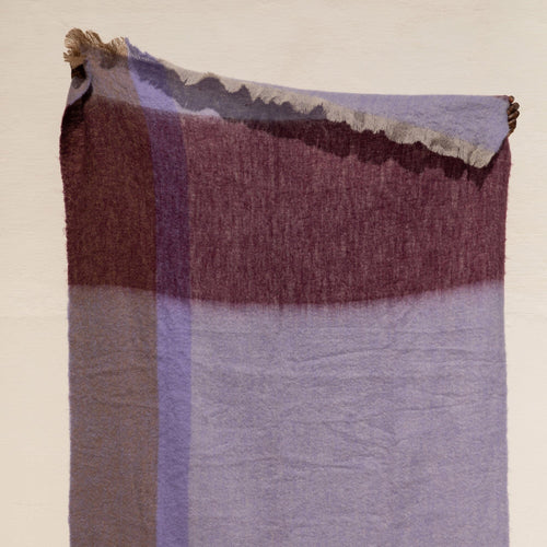 Mohair Throw | Purple Mountain Rugs 