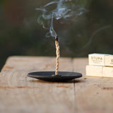 Mountain Incense Plate | Black Candles & Incense 