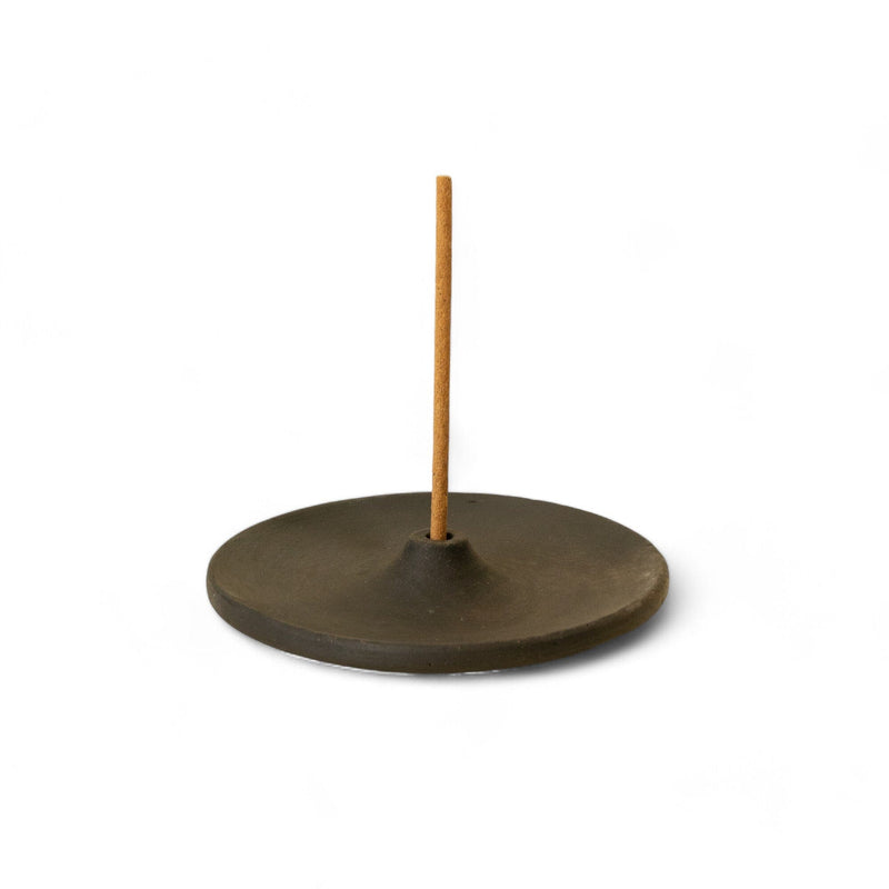 Mountain Incense Plate | Black Incense Holders 