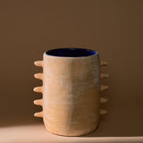 Oaxacan Clay Dientes Vase Vases + Planters 