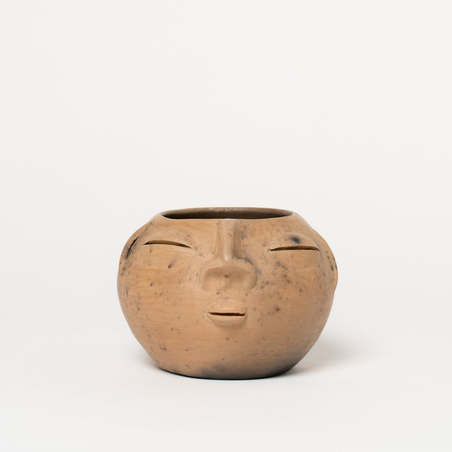 Oaxacan Clay Planter | Rosto I_Ana Beatriz_201-50-2047-170CLAYM | Obakki