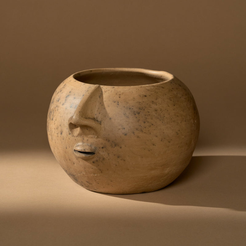 Oaxacan Clay Planter | Rosto II Vases + Planters 