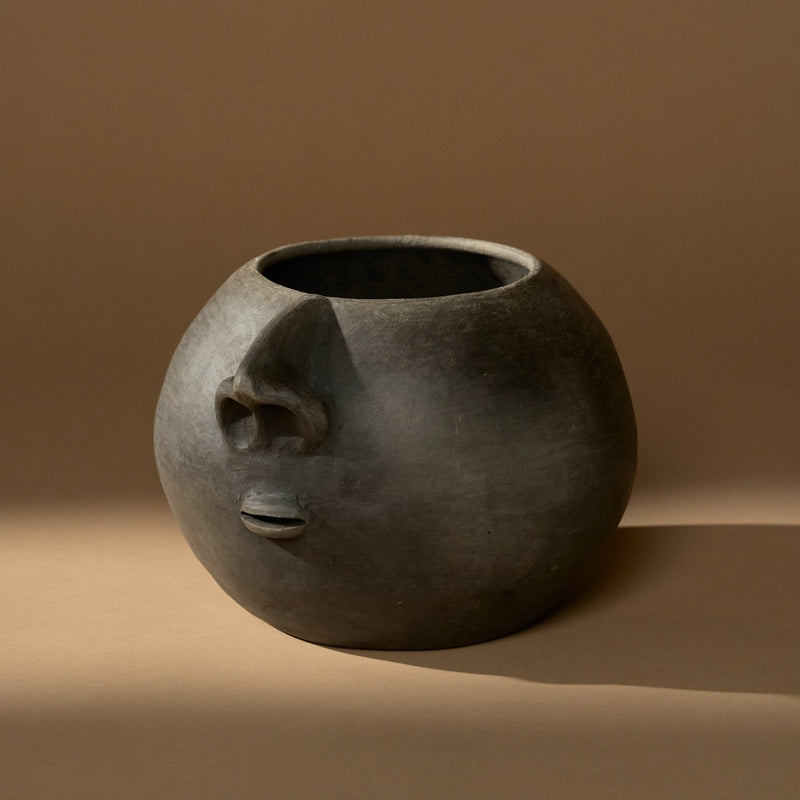Oaxacan Clay Planter | Rosto II Vases + Planters 