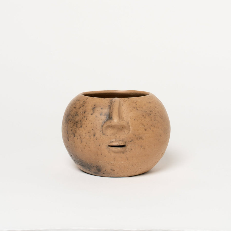 Oaxacan Clay Planter | Rosto II_Ana Beatriz_201-50-2047.2-170CLAYM | Obakki