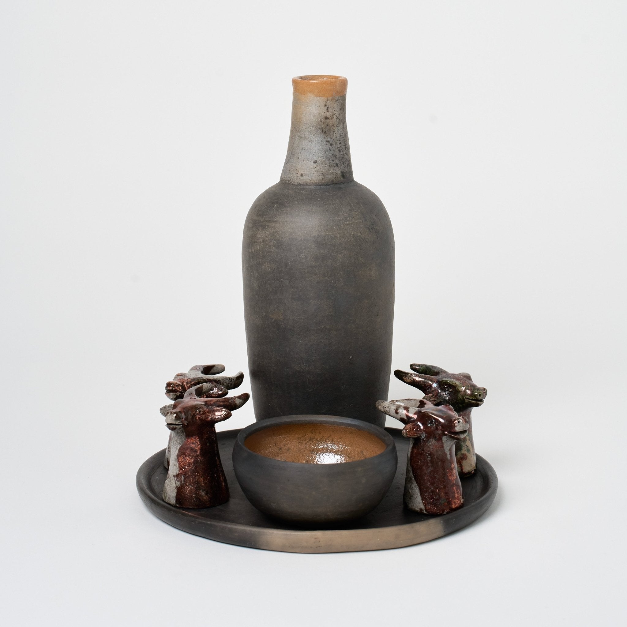 Oaxacan Mezcal Set | Berrendo Cobre_Ana Beatriz_201-50-2007-170CLAYOS | Obakki