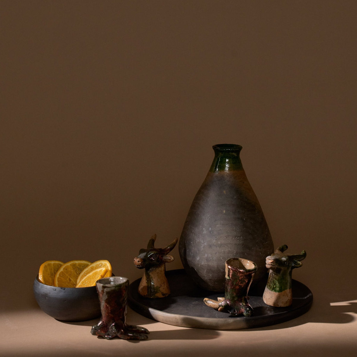 Oaxacan Mezcal Set | Berrendo Verde_Ana Beatriz_201-50-2008-170CLAYOS | Obakki