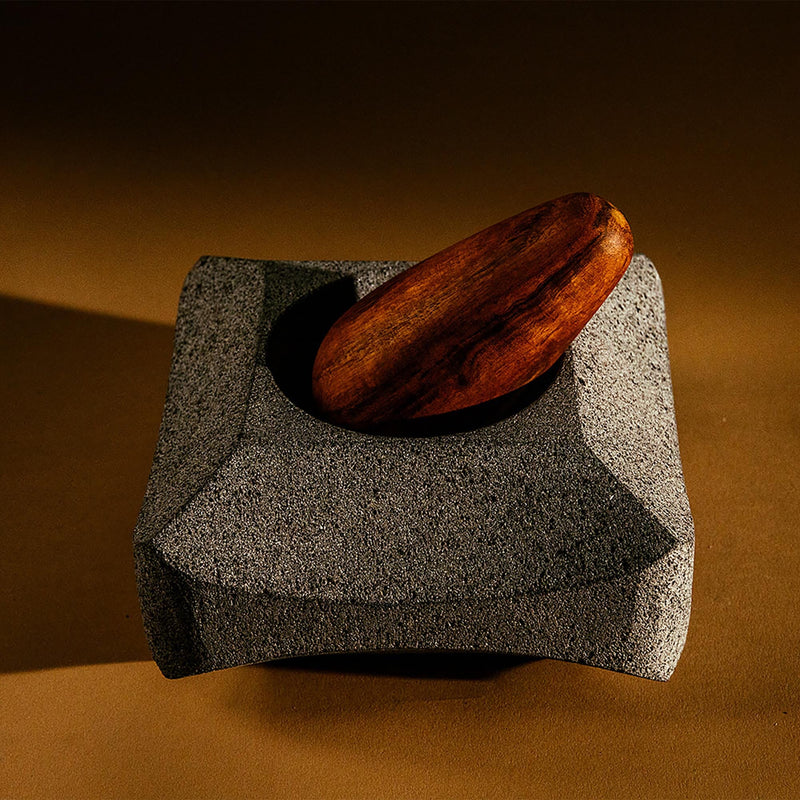 Orion Mortar and Pestle | Volcanic Stone Mortar + Pestles 