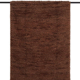 Pellizco Rug | Dyed Textiles Dark Rust 4' x 6' 