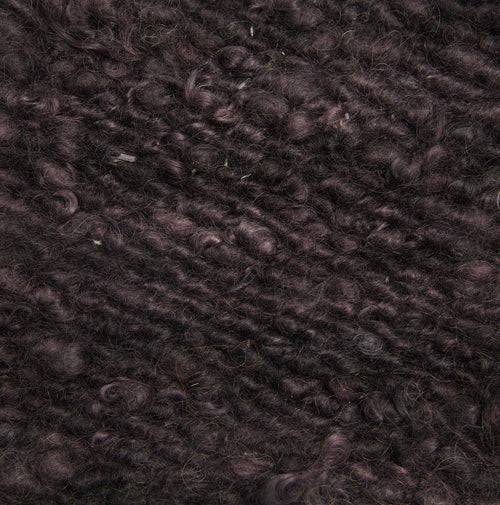 Raw Landscape Mohair Rug | Black Rugs 
