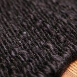 Raw Landscape Mohair Rug | Black Rugs 