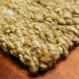 Raw Landscape Mohair Rug | Chartreuse Rugs 