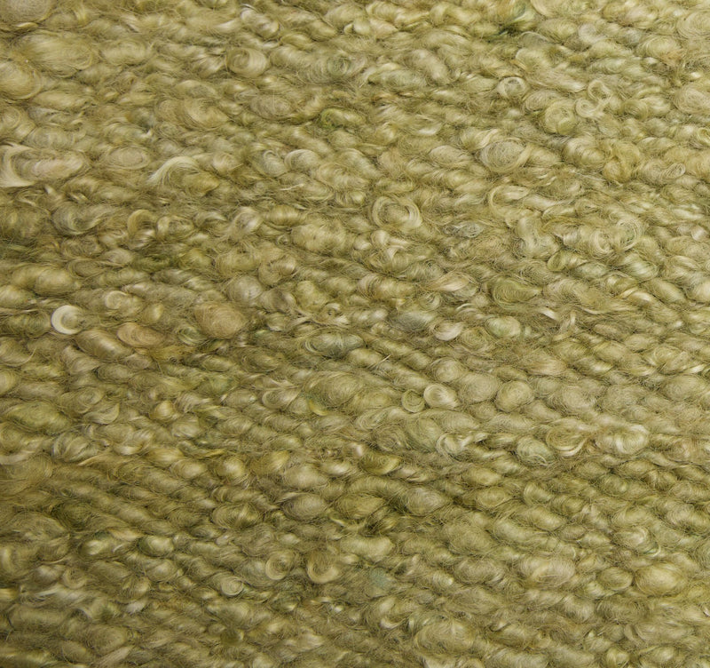 Raw Landscape Mohair Rug | Chartreuse Rugs 