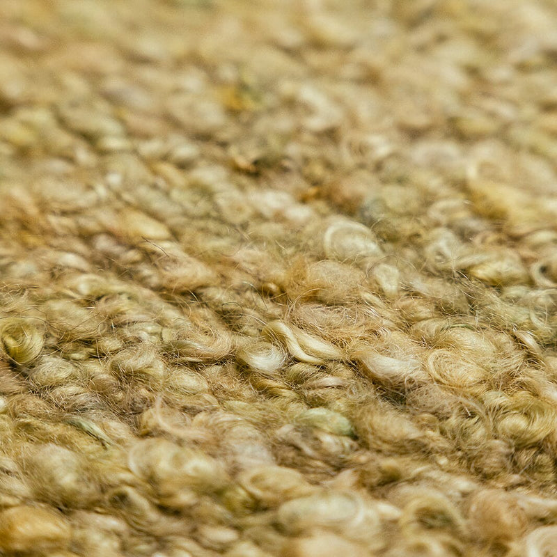 Raw Landscape Mohair Rug | Chartreuse Rugs 