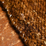 Raw Landscape Mohair Rug | Dark Taupe Rugs 