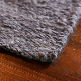 Raw Landscape Mohair Rug | Light Charcoal Rugs 