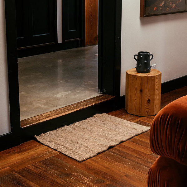 Raw Landscape Mohair Rug | Natural White Rugs 