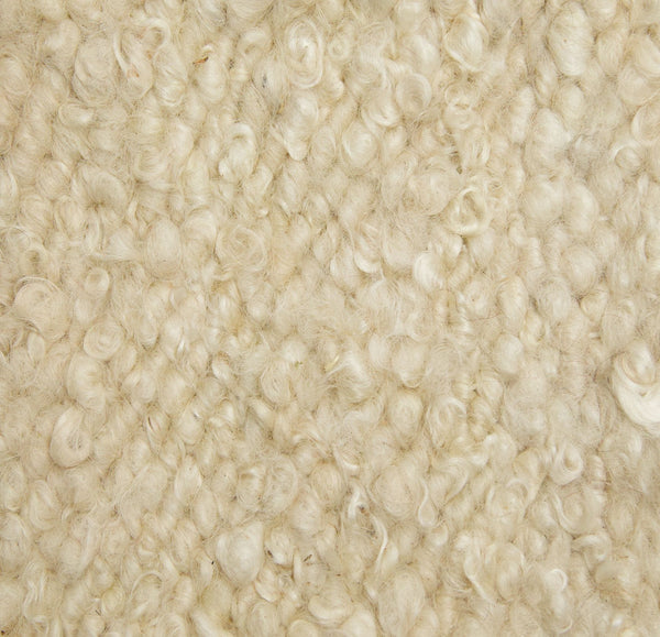 Raw Landscape Mohair Rug | Natural White Rugs 