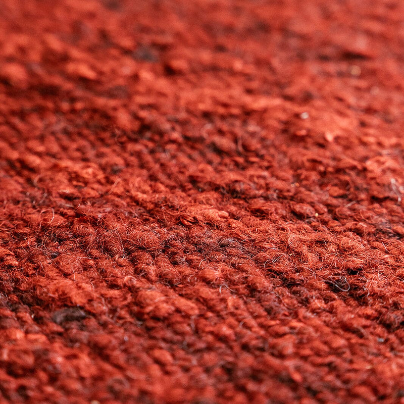 Raw Landscape Mohair Rug | Oxblood Rugs 