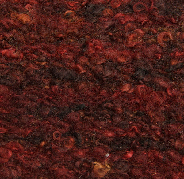 Raw Landscape Mohair Rug | Oxblood Rugs 