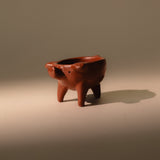 Red Clay Pig Dish Bowls 
