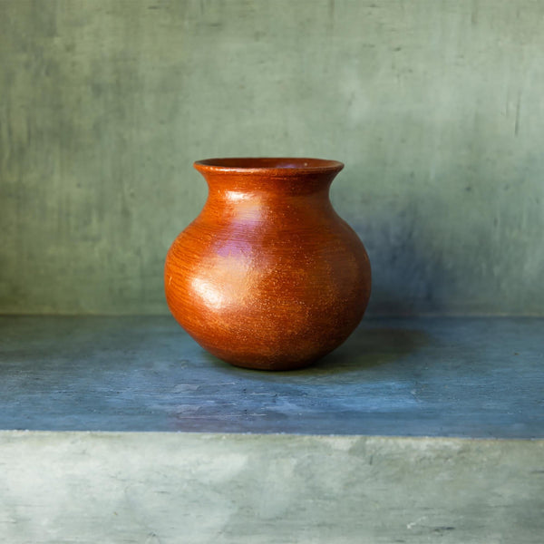 Red Clay Vase | S Bowls 