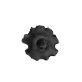 Ruffle Candle Bowl | Black Lichen Candles & Incense 